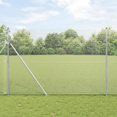 vidaXL - Gelast - gaashek - 1000 - x - 160 - cm - Zilver