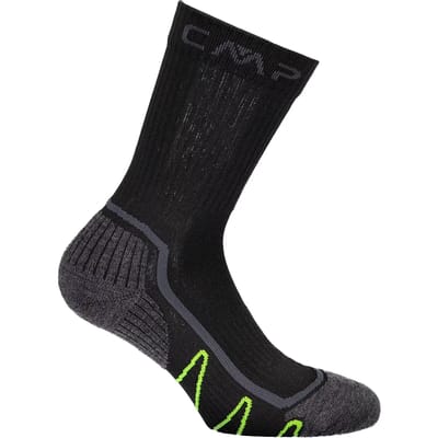 CMP POLY MID trekkingsok - maat 43-45 - polyester & merinowol