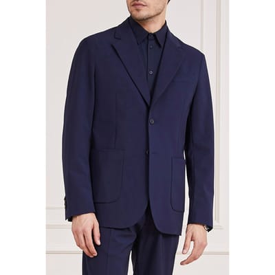 GUESS Marciano By  Gary Patch Pkts Blaz Smart Blazer Blue Maat: 46 | Blazers Outlet | Heren | Blauw