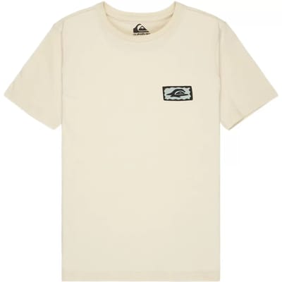 Quiksilver Serenity Splash T-shirt Met Korte Mouwen Beige 16 Years Jongen