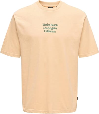ONLY&SONS - ONSKENNY RLX TEXT SS TEE - Heren - T-shirts