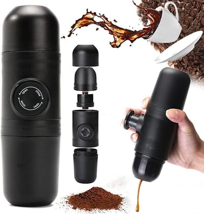 Draagbare Espresso Machine voor Perfecte Koffie op Reis