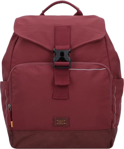 camel active Laptop rugzak Rugzak met laptopvak City BB Backpack Dark Red Donkerrood