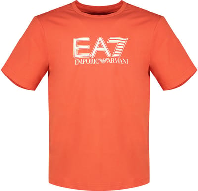 Ea7 Emporio Armani 6dpt62-pjvqz T-shirt Met Korte Mouwen Oranje S Man