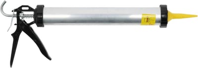 Kitpistool - Kitspuit - Voegen dichten - Aluminiumlegering constructie - 49 cm - Zilver