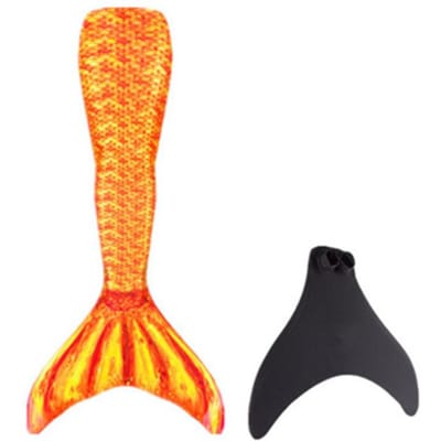 Nieuw Kinderen Meisjes Zwemmen Zeemeermin Staart Zeemeermin Kostuum Cosplay Kind Volwassene Verjaardagscadeau Fantasie Zwempak Kan Monovin Vin Toevoegen Kids M rood