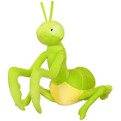 70CM Realistische Bidsprinkhaan Pluche Speelgoed Zacht Gevuld Insect Pop Kawaii Dier Kussen Creatief Cadeau voor Kinderen 70cm yellow