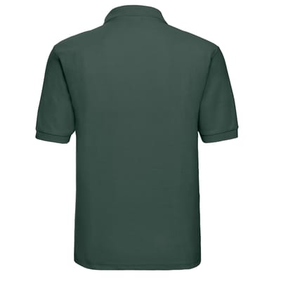 Russell Heren Polycotton Pique Poloshirt (Fles groen)