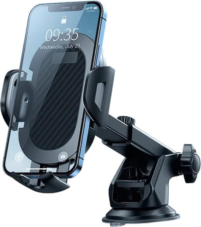 Universele Autohouder Telefoon Sterke Zuignap - Geschikt voor Dashboard - Voorruit - Raam - Bureau - Auto Accessoires - Telefoonhouders Auto - GSM - Smartphonehouder