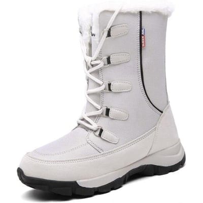 Dames Wandelschoenen Halve Hoge Waterdichte Outdoor Sneakers Heren Winter Warm Sneeuwschoenen Trail Kamperen Klimmen Sneakers Dames 39
