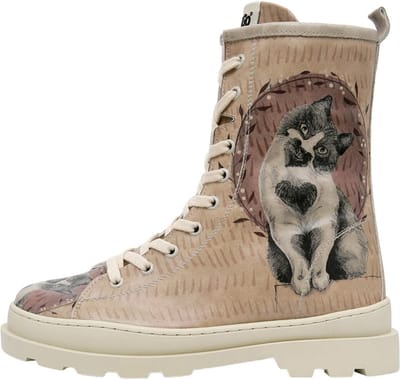 DOGO Gisele Dames Laarzen - Heart Cat 36