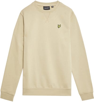 Lyle & Scott Crew Neck Sweatshirt Boys Truien & Vesten Jongens - Sweater - Hoodie - Vest- Beige - Maat 164/170