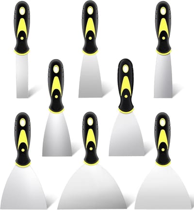 8 stuks spatelset, spatel gereedschap