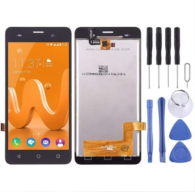 LCD Scherm Digitizer Geschikt voor Wiko Jerry – Premium – Zwart