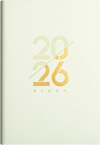 Agenda 2026 - Notitieboek - Agenda 2026 a5 - Notitieboek a5 - Notitieblok - Week- en maandplanner 2026- Met leren omslag - Gelamineerde tabbladen - Voor professioneel en persoonlijk tijdmanagement - Lichtgroen