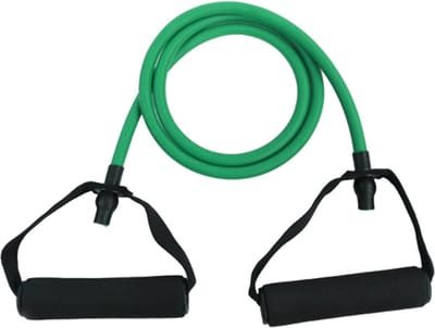 DW4Trading Resistance Tube met Handvat - 1,2 mtr - Groen