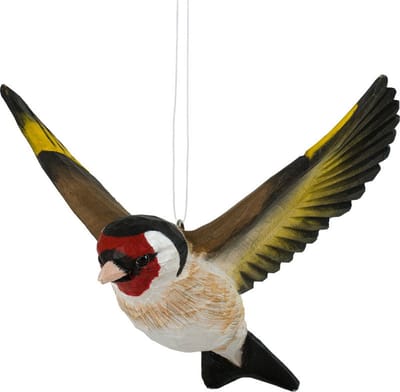 Wildlife Garden - Decobird - Vliegende putter - houten vogel