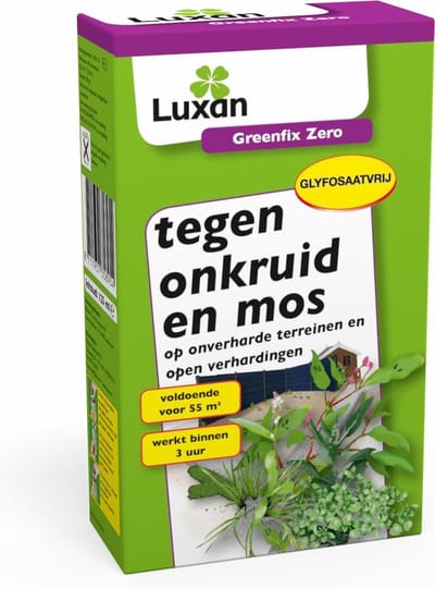 Luxan Greenfix Zero - Onkruid- Mosbestrijding - 125 ml voor 55 m2