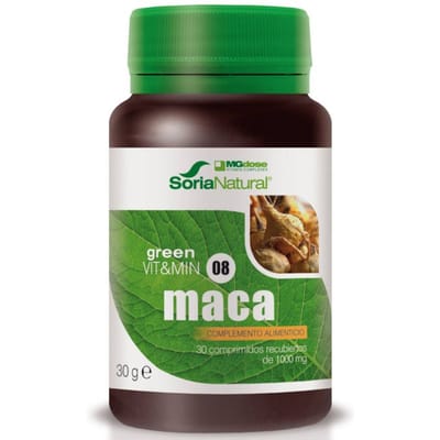 Soria Natural Maca 30 Tabletten | Libido, Vruchtbaarheid, Energie