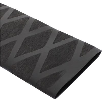 TRU COMPONENTS TC-12352596 Krimpkous zonder lijm Zwart 35 mm 18 mm Krimpverhouding:2:1 1.5 m