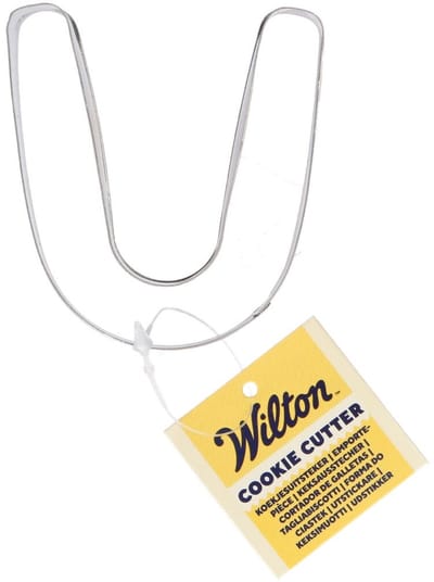 Wilton Koekjes Uitsteker - Letter U - Uitsteekvormpjes - Koekjes Vorm