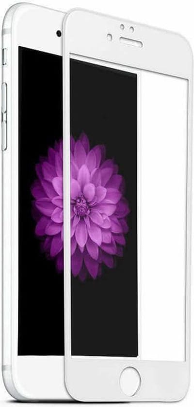 Multimedia & Accessoires GoldLine Tempered Glass Screen Protector geschikt voor Apple iPhone 7, Apple iPhone 8, Apple iPhone SE (2020) en Apple iPhone SE (2022) – Wit - Screenprotector – Displayfolie – Gehard Glas – Glas