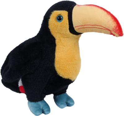 PIA Soft Toys-Pluche Knuffeldier - Toekan 25 cm