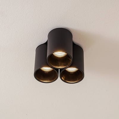 Nowodvorski Lighting Plafondlamp Eye Tone III, zwart
