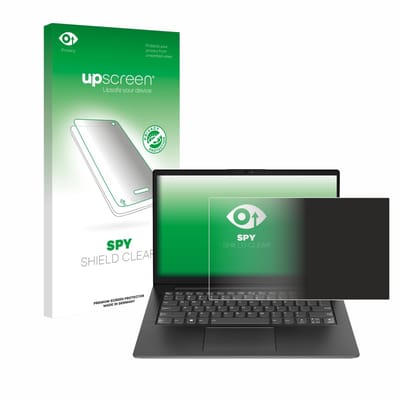 upscreen - privacy screenprotector voor Lenovo V14 Gen 4 - Folie Beschermfolie Blauwlichtfilter