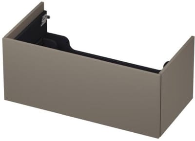 INK - Onderkast 1 Lade Push 2 Open Bestaande Uit - 900x450x376 Mm - Mat Taupe