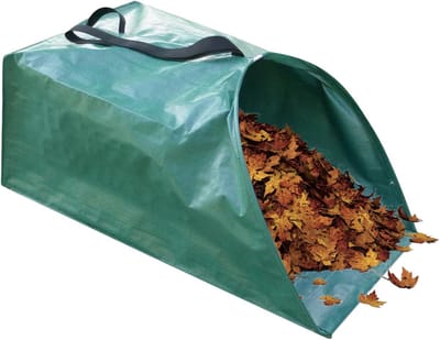 Tuinafvalzakken - Herbruikbare zakken - Bladeren verzamelen - Aerodynamisch ontwerp - 200 Liter - Donkergroen