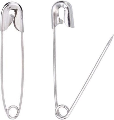 Prym Veiligheidsspelden staal 38 mm zilver - 12 stuks