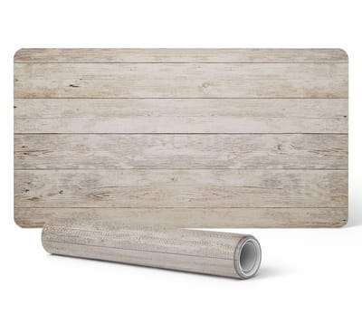 Antislip muis- en toetsenbordmat, houtnerf, 100x50 cm