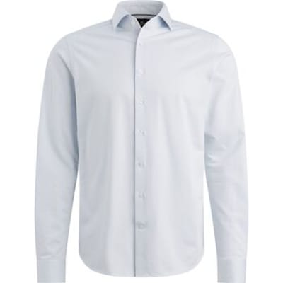 Overhemd Lange Mouw Vanguard Overhemd Elevated Knit Lichtblauw