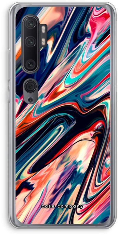 Case Company® - Hoesje geschikt voor Xiaomi Mi Note 10 Pro hoesje - Quantum Being - Soft Cover Telefoonhoesje - Bescherming aan alle Kanten en Schermrand