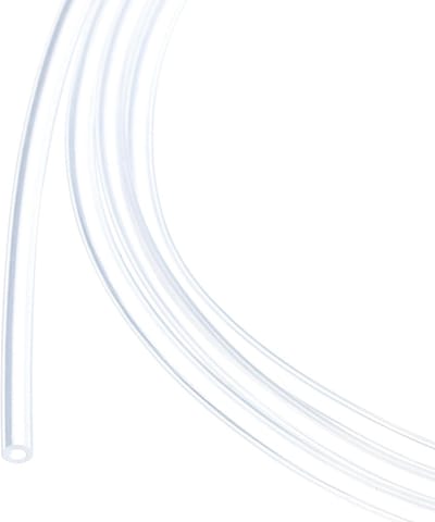 2 m (6,5 voet) Siliconen slang 1 mm ID 2 mm OD Heldere industriële kunststof buizen Pure siliconen slangen voor pomp Sifonering Drainage Irrigatie Brouwerij, 0,04" x 0,08"