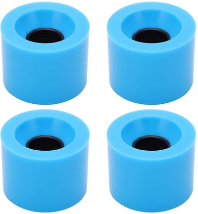 Dailygoods- Skateboard Wielen 60x45mm 78A - 4 Stuks - Hoogwaardig PU - Slijtvast - Antislip - Duurzaam - Skatewielen