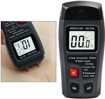 Vochtigheidsmeter voor hout Houtvochtigheid meten opmeten Wood moisture humidity Tester / HaverCo
