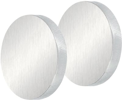 Aluminium Plaat 5.5 x 2.2 cm, Set van 2 Stuks, Geschikt voor Industrieel Vakmanschap en DIY Projecten