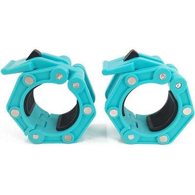 50mm Spinlock Halterkragen Snelspanners Halterklemmen Gewichtstang Klemmen met Magneet voor Gewichtheffen en Krachttraining