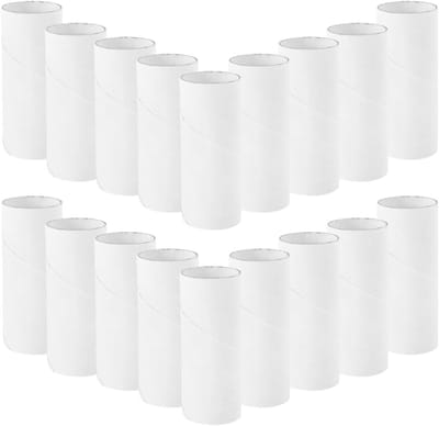 30 Stuks Knutselrollen - Kartonnen Koker voor Creatieve DIY Projecten, Recyclebare Papieren Buizen voor Kinderen en Kunstenaars
