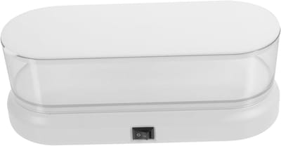 Sieraden Reiniger - Brillen Machine - Snel Reinigen - Draagbaar Lichtgewicht - 20x8cm - Wit
