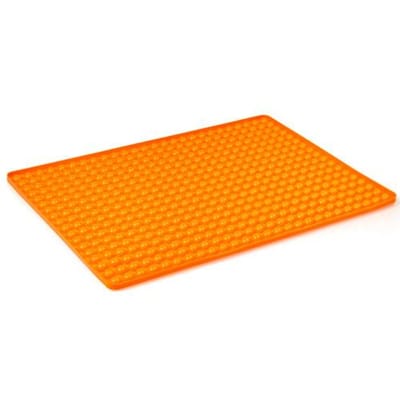 Tapis de Cuisson et de Grillade en Silicone - Tapis à Pois