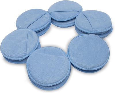 Polijstspons Set - Applicator Pads - Auto Wassen - Met Vingertas - 13cm Diameter