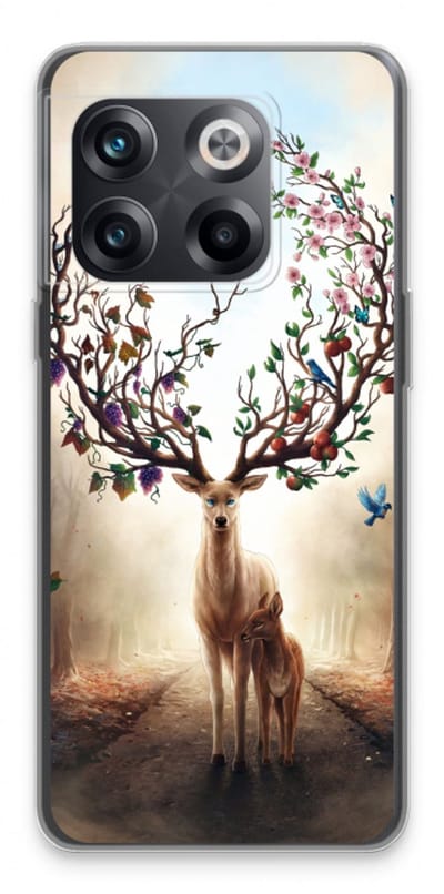 Case Company® - Hoesje geschikt voor OnePlus 10T hoesje - Seasons Change - Soft Cover Telefoonhoesje - Bescherming aan alle Kanten en Schermrand