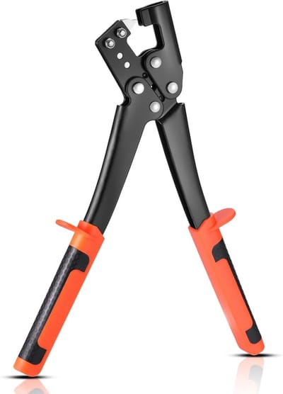 Composiettang Gipsplaten - Profielkrimptang Bouten - Stalen Profielen Bevestigen - Arbeidsbesparend Éénhandig Gebruik - 315 mm Lengte - Niet gespecificeerd