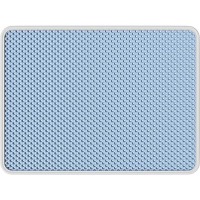 Kattenbakmat anti-uitgooien kattenbakfilter anti-spat anti-vuil kattenbak huisdier mat dubbellaagse kat en hond mat