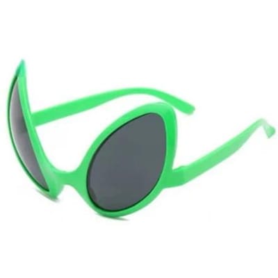 Nieuwste Buitenaardse Bril Grappige Vakantiefeest Zonnebrillen Halloween Volwassenen Kind Feestartikelen Regenboog Glazen ET Zonnebrillen green