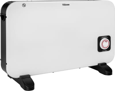 Tristar KA-5816 Convectorkachel - Elektrische kachel - 2 warmtestanden - 1250/2000W - Turbofunctie - 24u Timer - Oververhittingsbeveiliging - Wit - Vorstvrijfunctie - Eco-efficiënte verwarming - Draaghendels