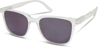 Vista Bonita CUBO – Zonneleesbril UV400 – Sterkte +1.00 – Kleur Transparant – Unisex model - Lichtgewicht montuur – Rechthoekige pasvorm – Flexveren - Inclusief etui en doekje